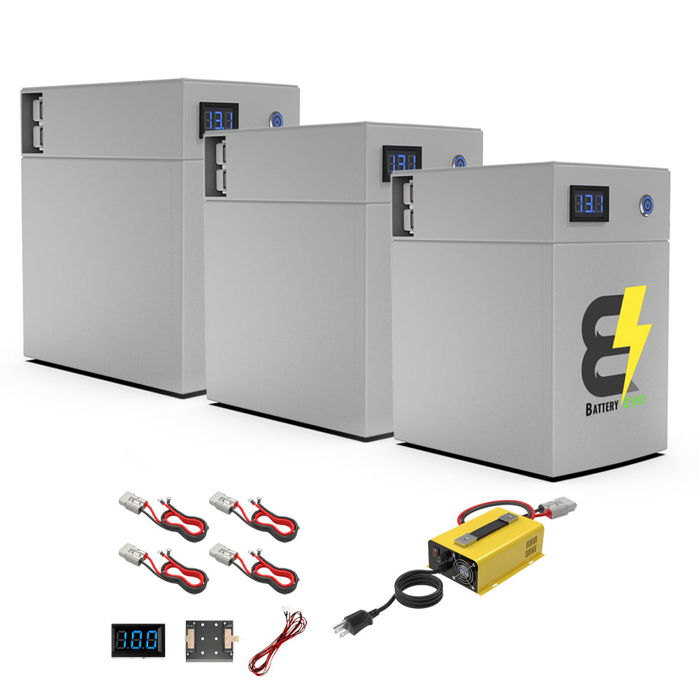 OWL105 12V 4.05kWh Lithium Battery 3x Kit
