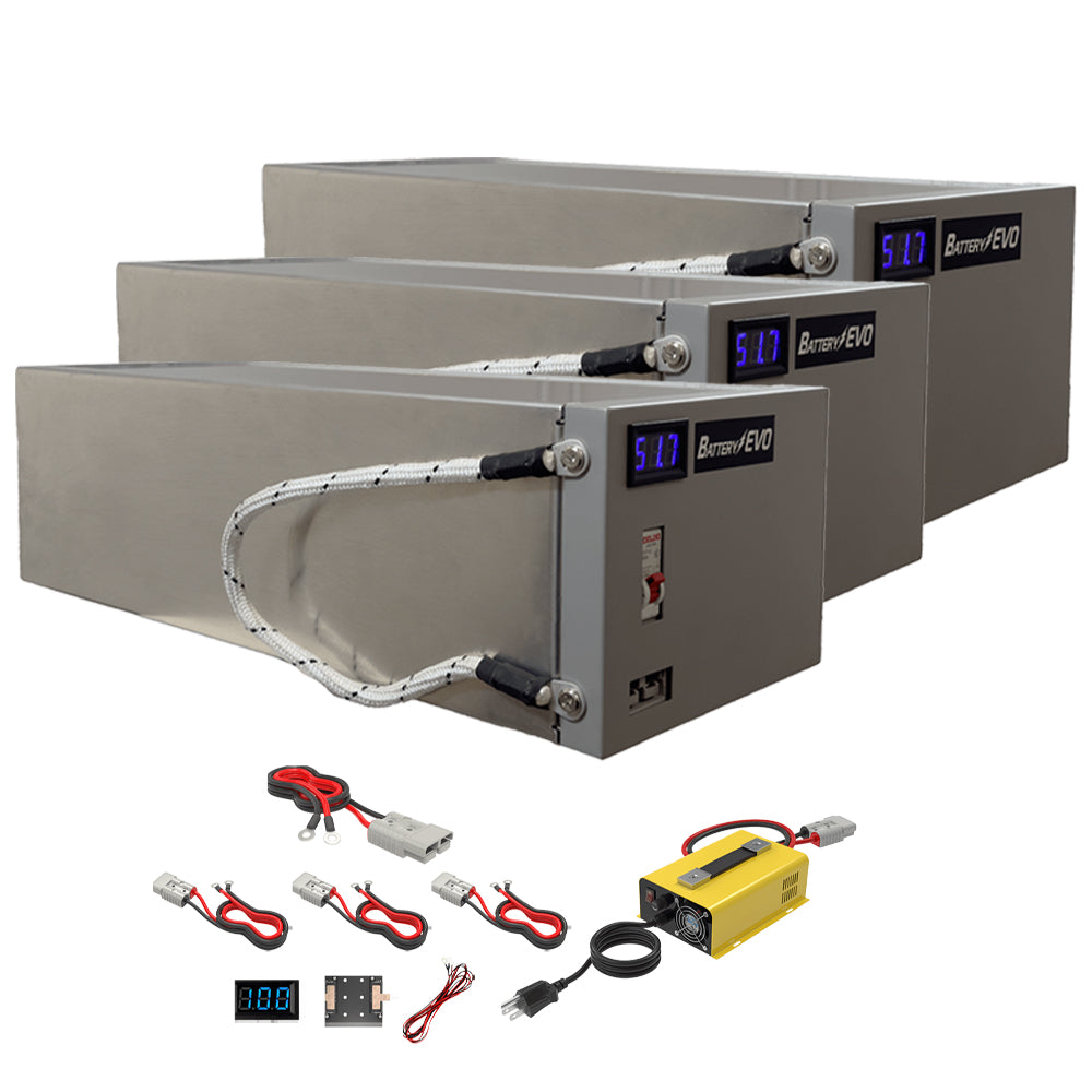 CHIHUAHUA 48V 6kWh Lithium Battery 3x Kit