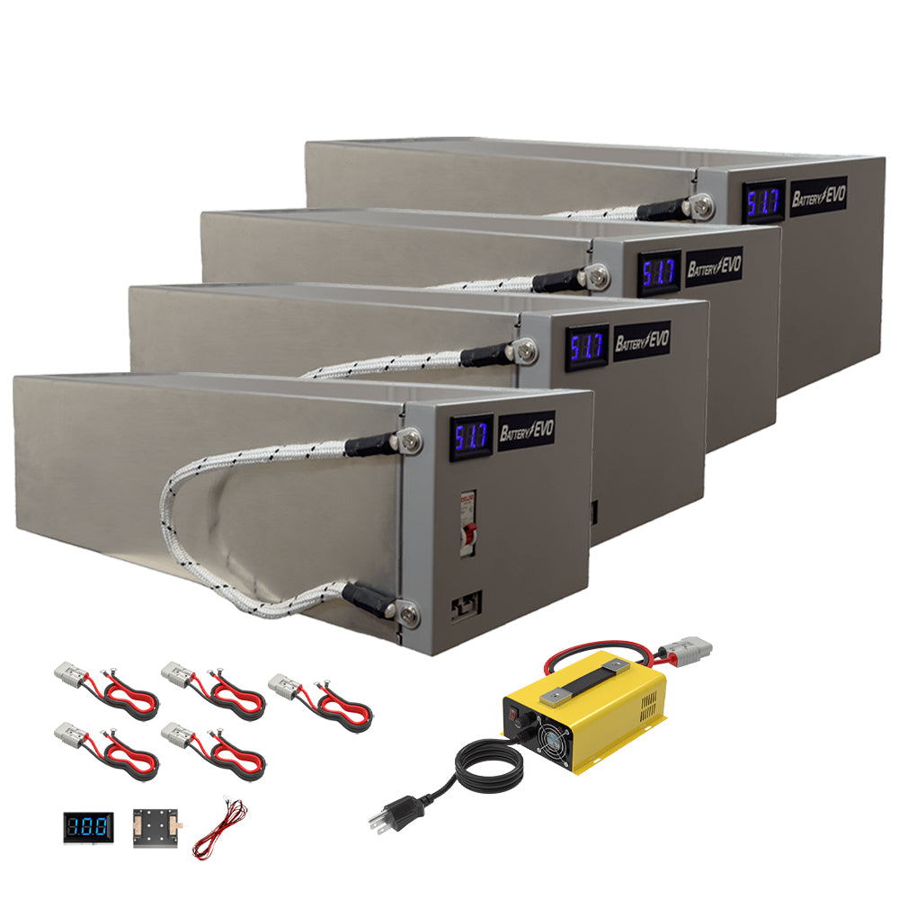 CHIHUAHUA 48V 8kWh Lithium Battery 4x Kit