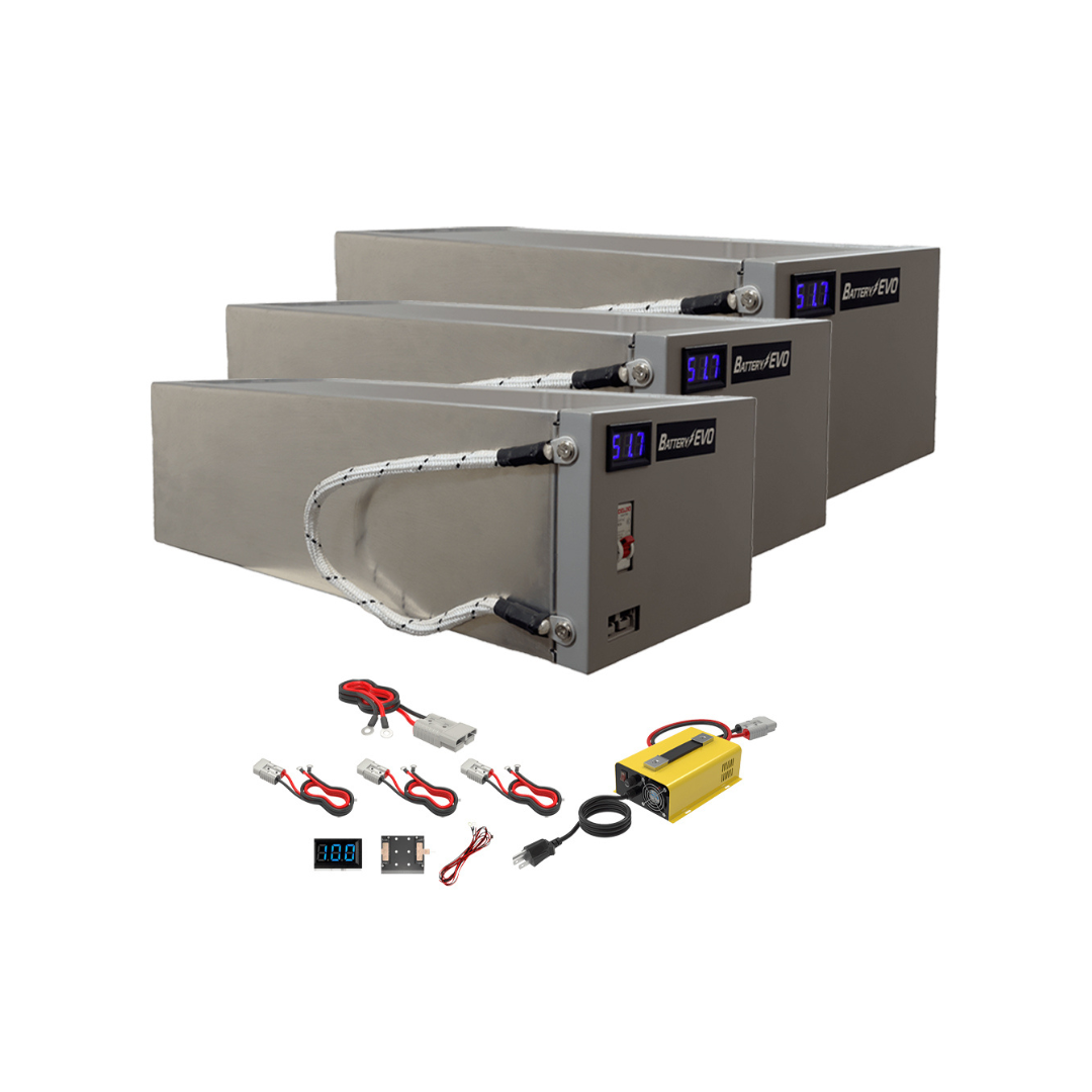 CHIHUAHUA 48V 6kWh Lithium Battery 3x Kit