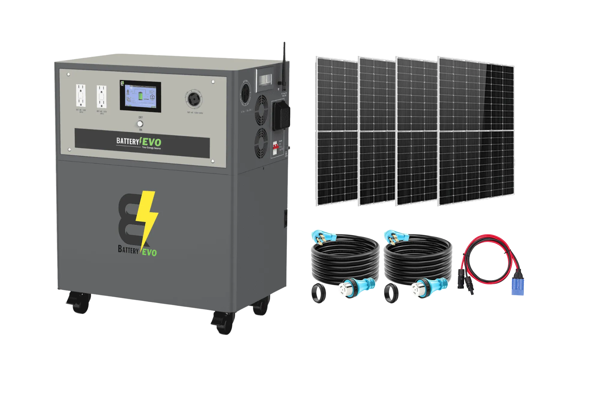 WALRUS G3 12K INV. 22 kWh with Solar Accessories KIT