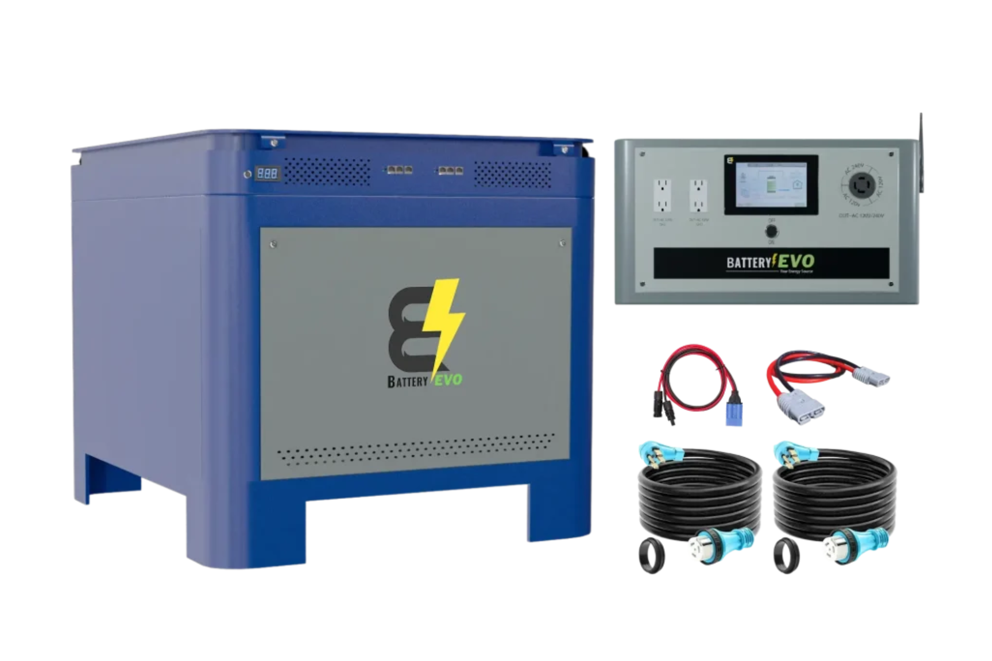 WALRUS PACIFIC 48V 62kWh Lithium Battery with 12.5kVA Inverter AC 110/220V