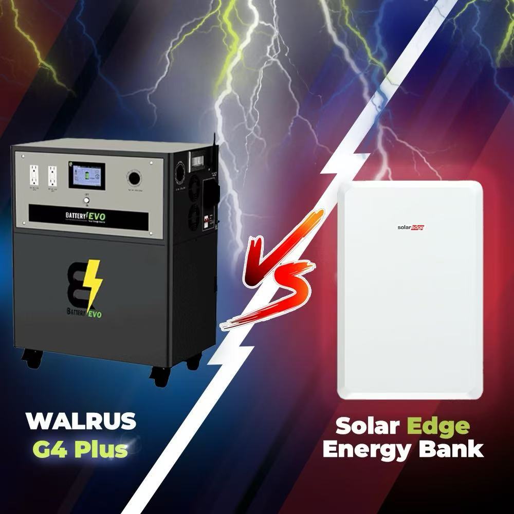 2025 Solar Battery Showdown: Walrus G4 Plus Beats SolarEdge Energy Bank on Every Front