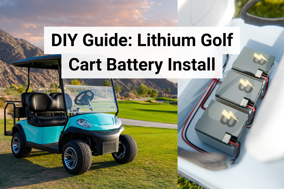 How to Install a Lithium Battery in Golf Cart: A Complete DIY Guide