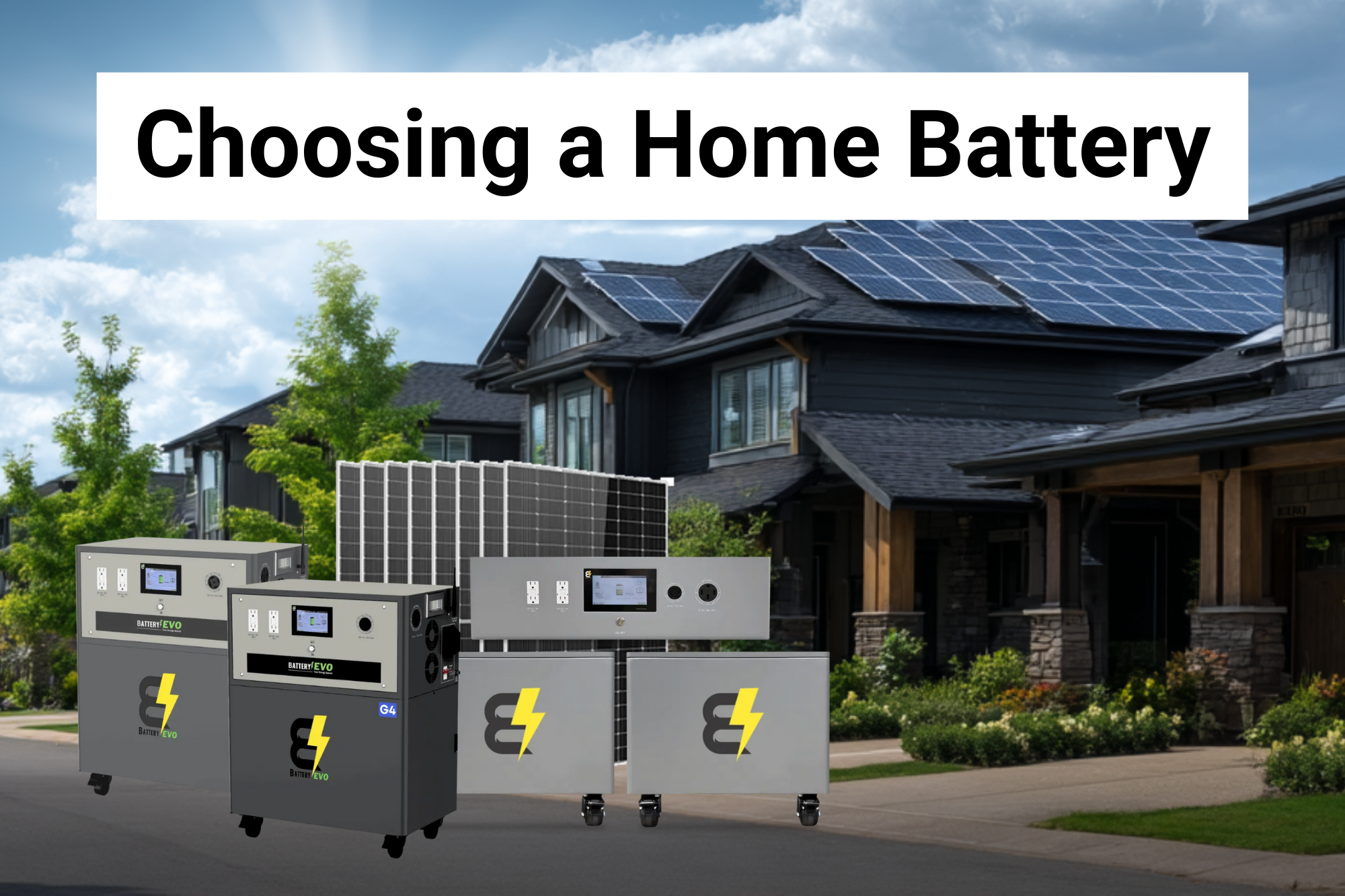 How to Choose the Right Home Battery: A Complete Buyer’s Guide