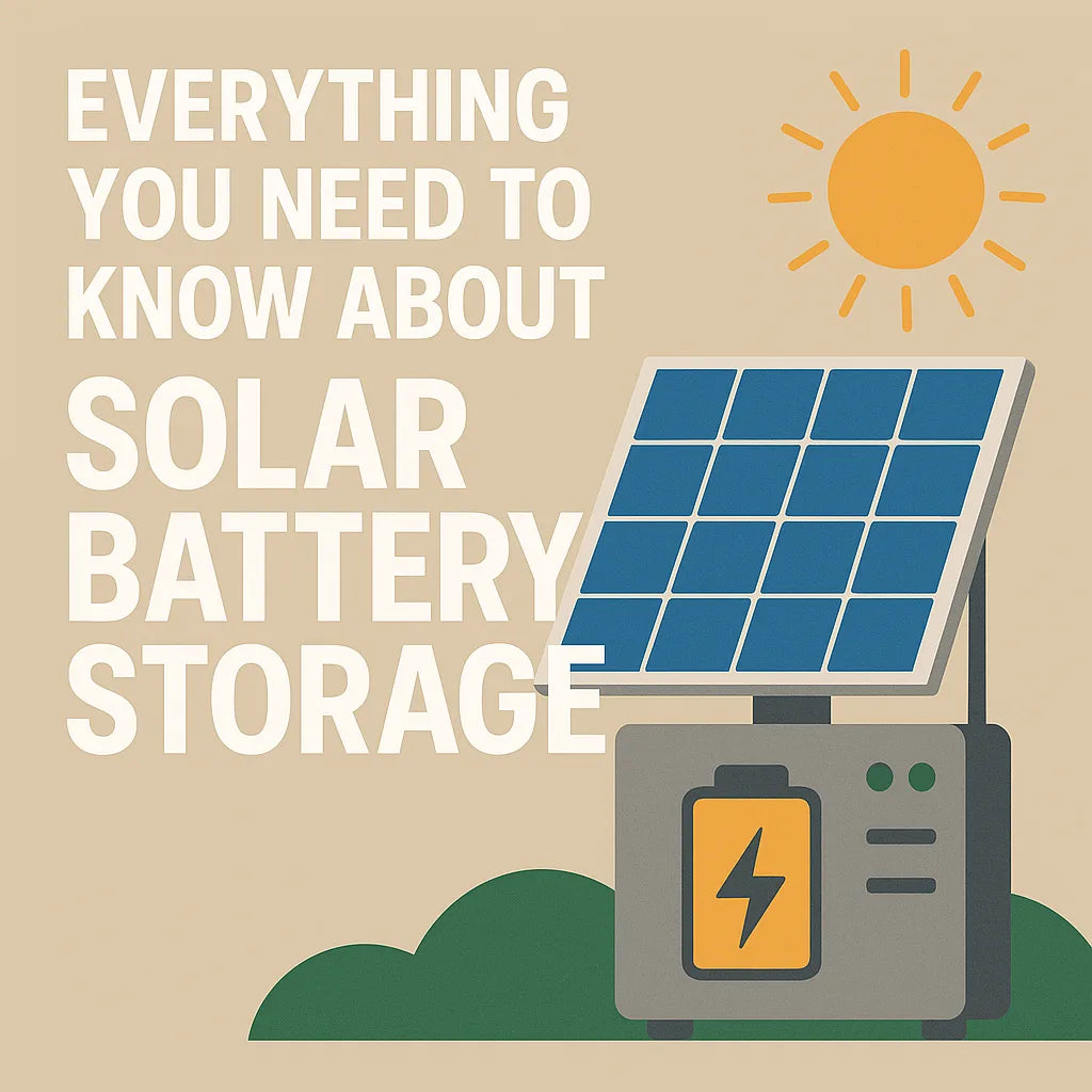 Solar Battery Storage: Everything You Need to Know About