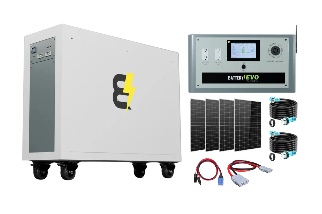48V RHINO 4 with INVERTER and Solar Accessories Kit