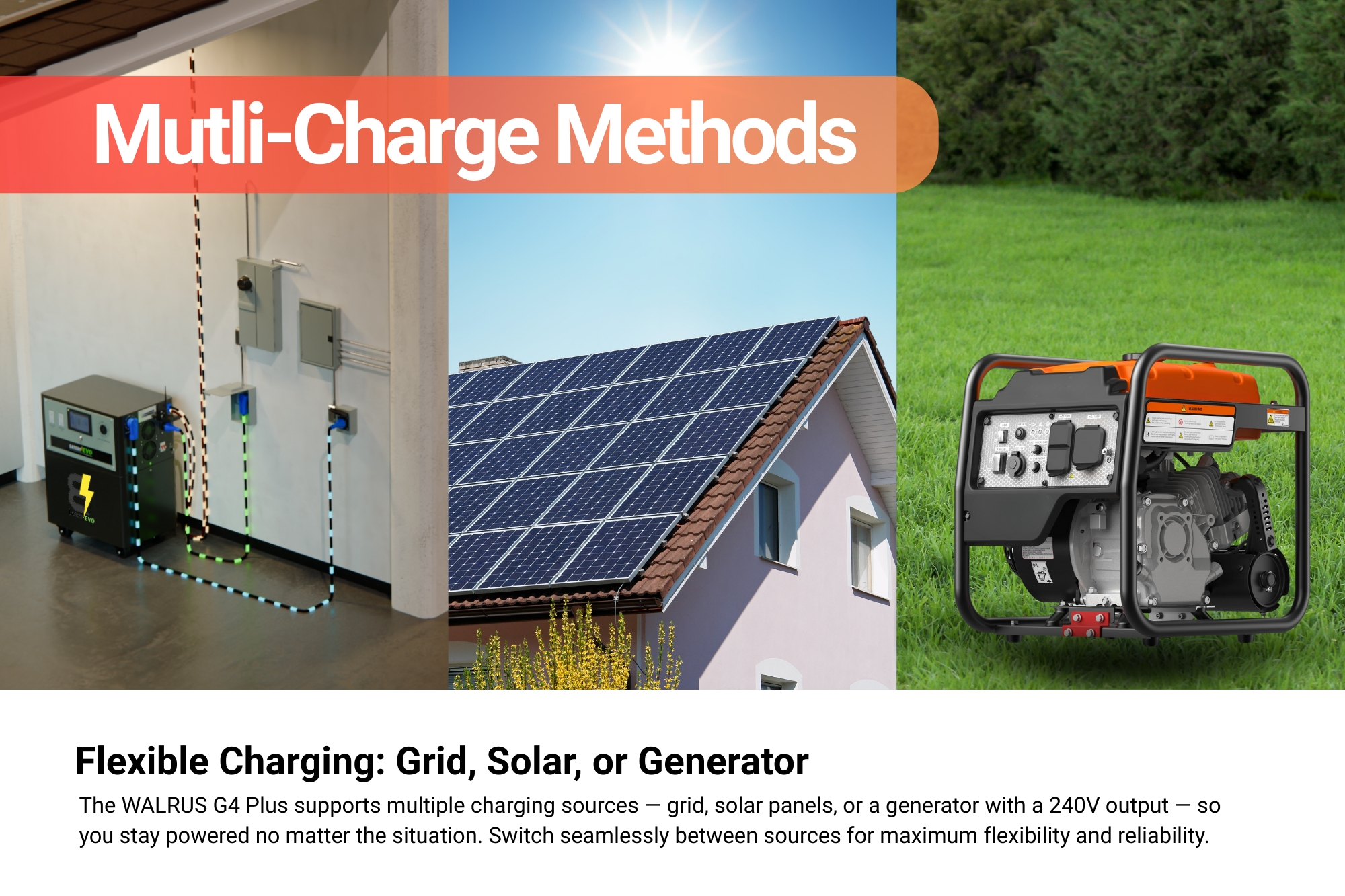 WALRUS G4 PLUS with Solar Accessories Kit