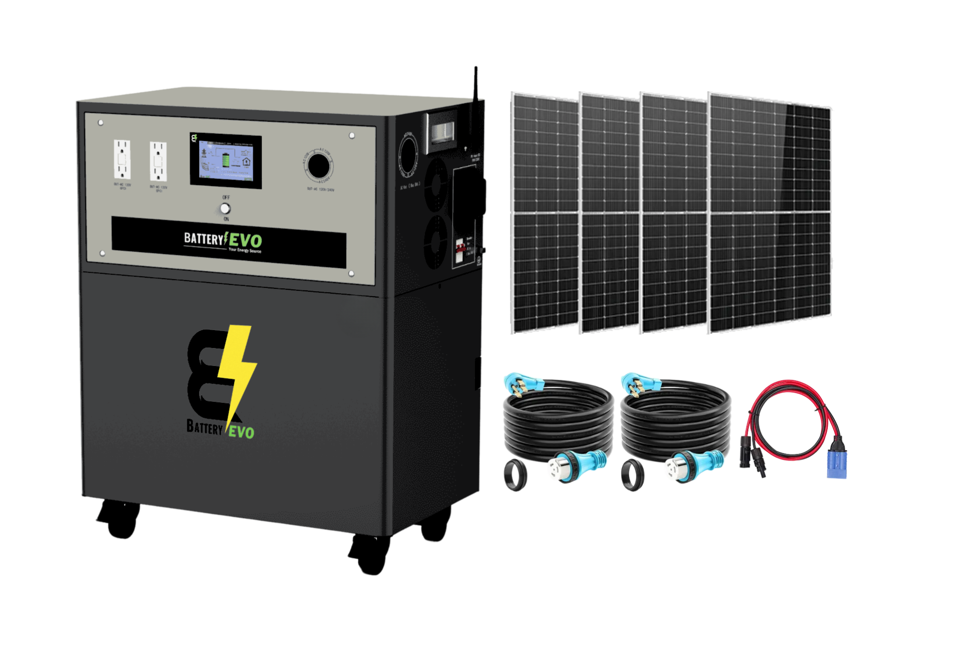 WALRUS G3 12K INV. 22 kWh with Solar Accessories KIT