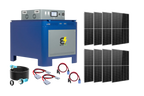 WALRUS PACIFIC PRO 72V 100kWh Lithium Battery with 22 kVA Inverter and 4.4kW Solar Panel AC 110/220V