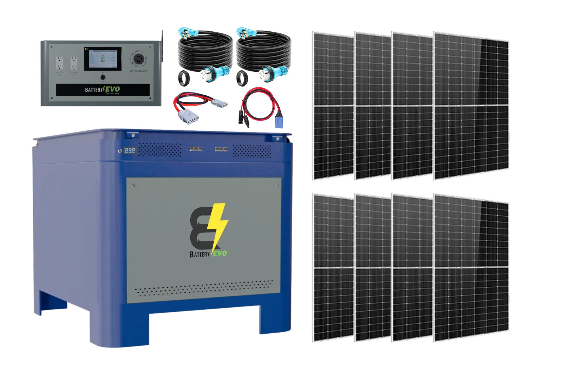 WALRUS PACIFIC 12K INV. 62 kWh with Solar Accessories KIT